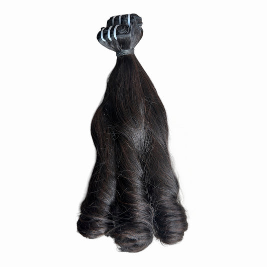 Bouncy india Wavy / Raw Hair India double drawn